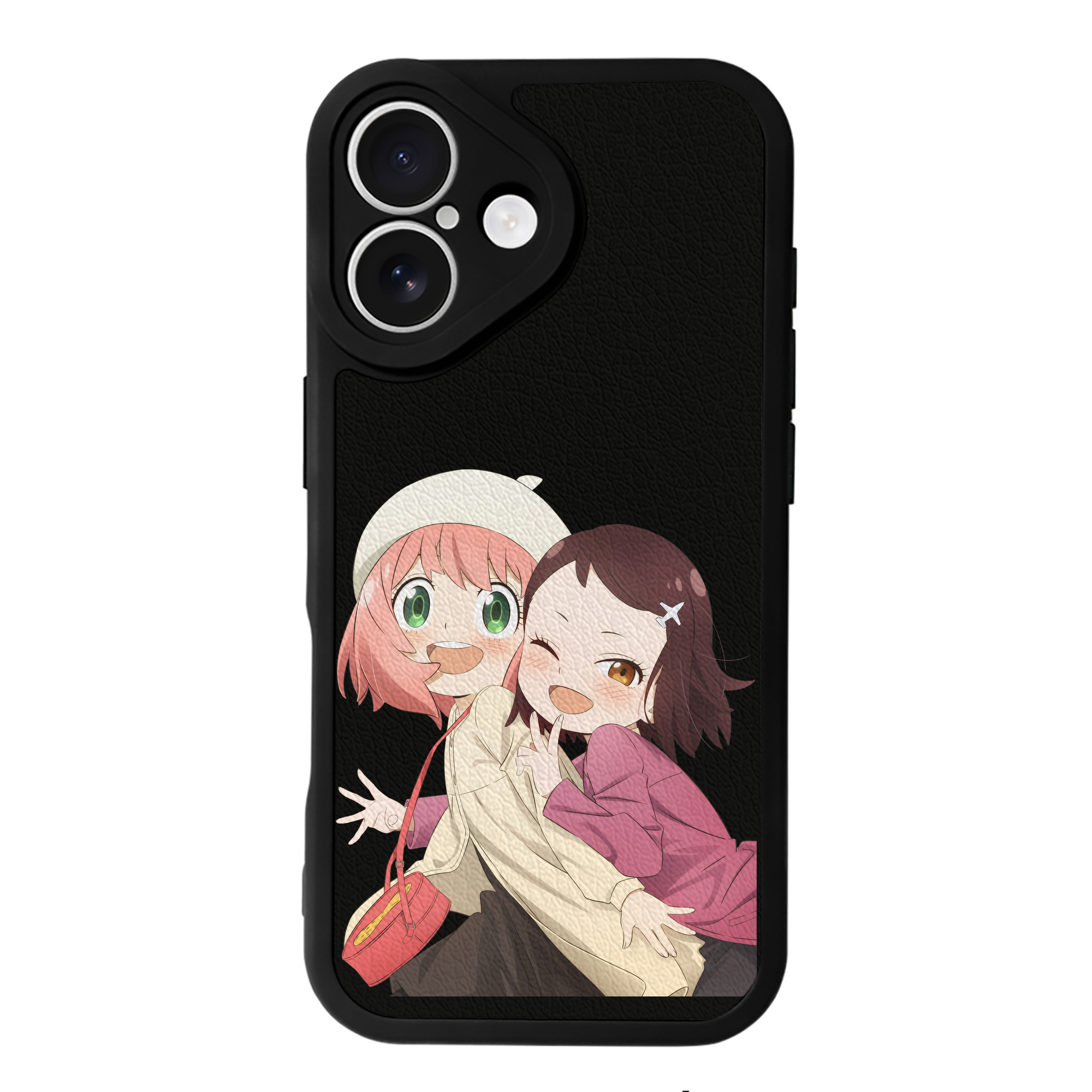（画像用） SPY×FAMILY间谍家家酒 【iPhone 16シリーズ対応】シリコンスマホケース（レザー調） 材質：シリコン